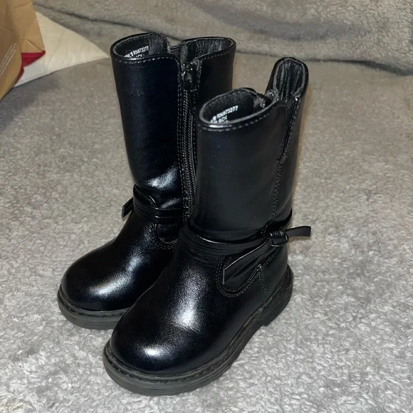 Kohl's Shoes Kohls Black Kids Boots Poshmark